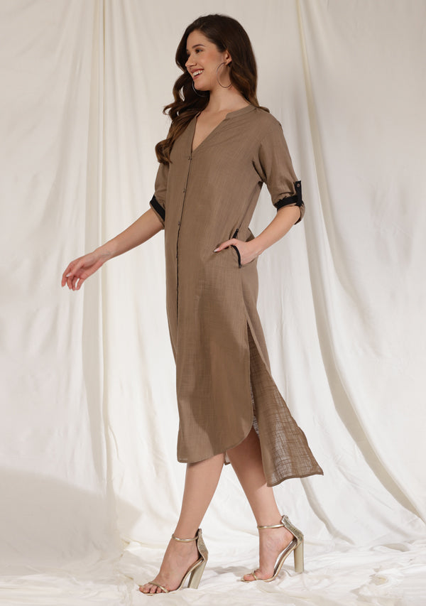 Buy DOROTHY PERKINS Cargo Twill Mini Shirt Dress With Belt - Dresses for  Women 24625408 | Myntra