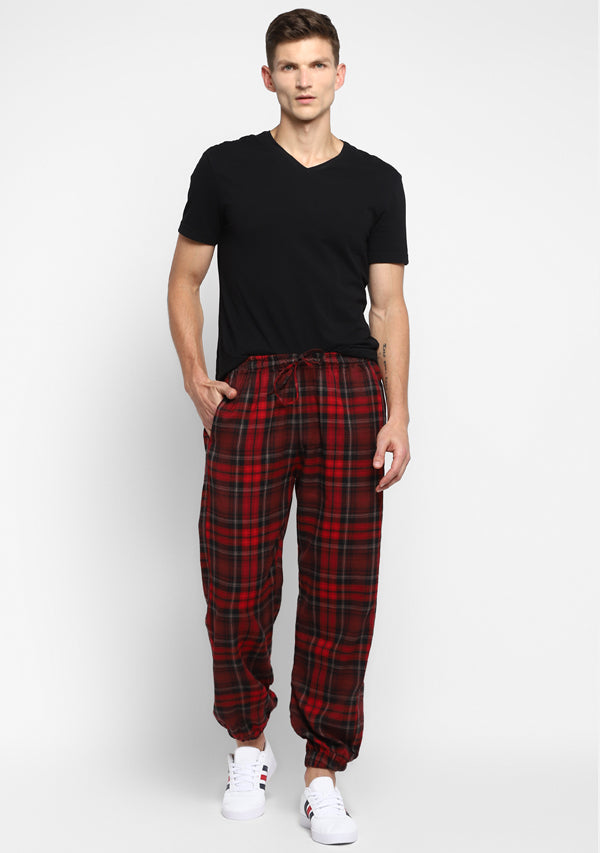 Men's Concepts Sport Red/Black Northeastern Huskies Ultimate Flannel Pants