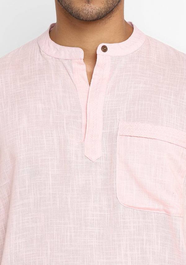 Couple's Wear - Baby Pink Cotton Loungewear for "HIM & HER"