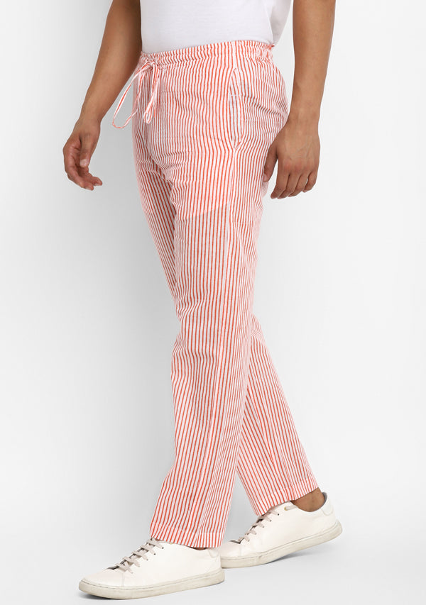 Zhoe  Tobiah Drawstring fasteningwaist Striped Trousers  Farfetch