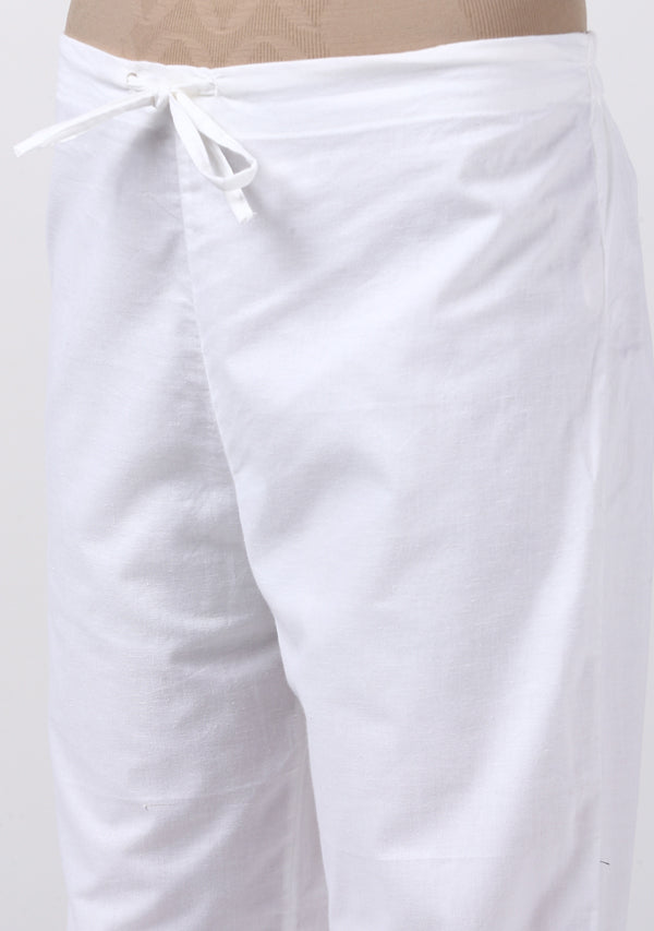 White Cotton Night Suit - unidra.myshopify.com